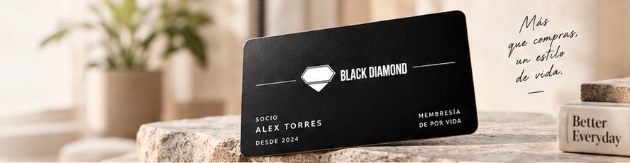 Tarjeta de membresía Black Diamond